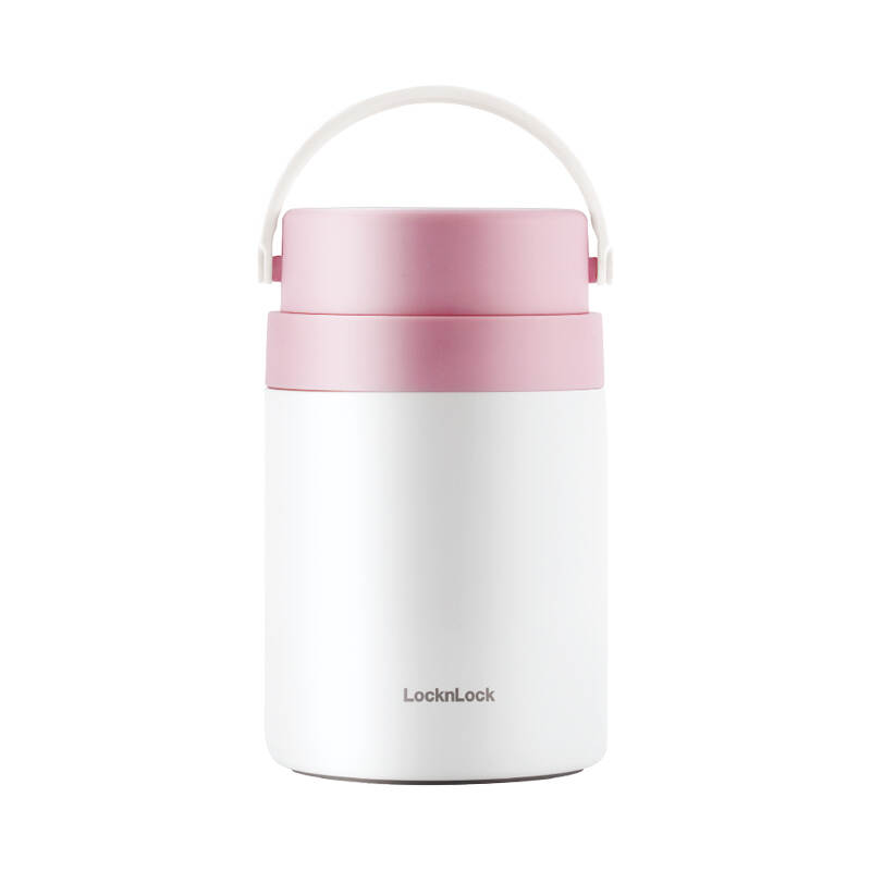 Hộp Giữ Nhiệt Đựng Đồ Ăn Có Tay Cầm Handle Food Jar LocknLock 700Ml - 2 Màu (Navy, Hồng) - LHC8042 image number null